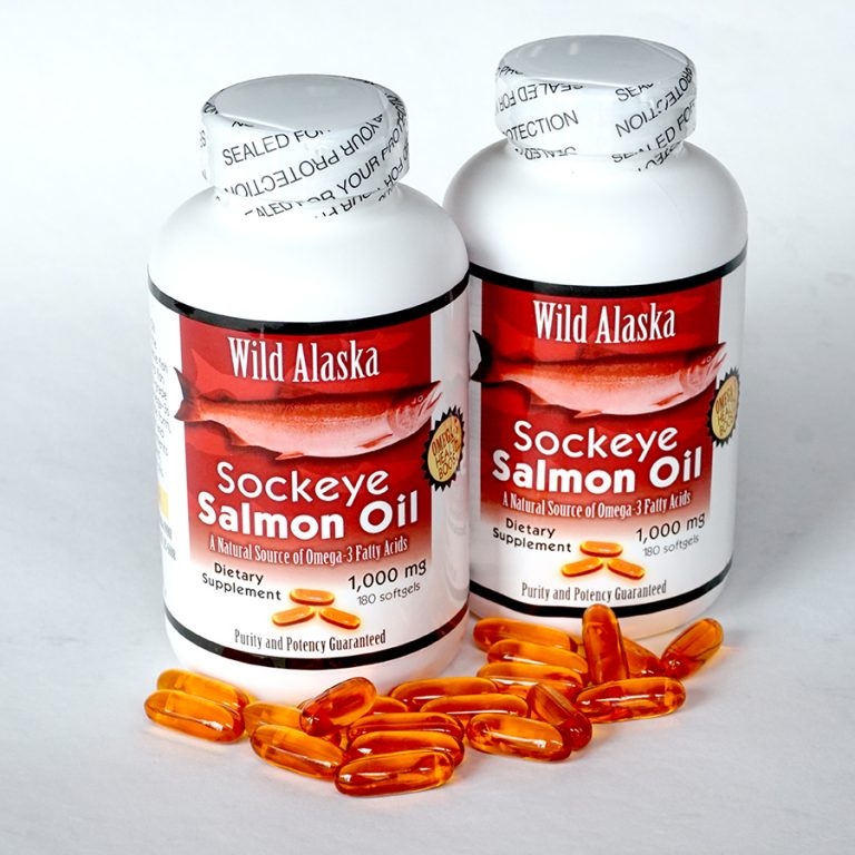 Wild Sockeye Salmon Oil 2 pack